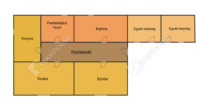 1. kép | Sematikus | Eladó Családi ház, Csörnyeföld (#174517)