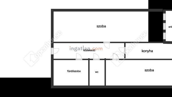 3. kép | sematikus | Eladó Társasházi lakás, Nagykanizsa (#172055)