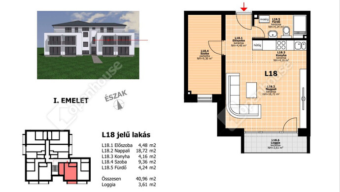 0. kép | Eladó Társasházi lakás, Hegyeshalom (#177463)