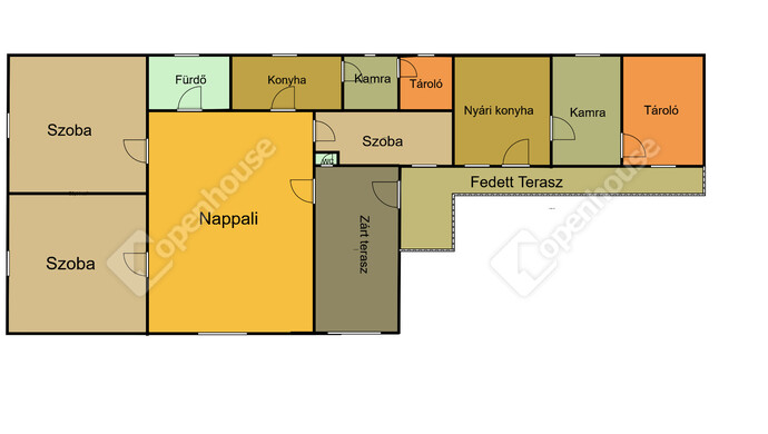 2. kép | sematikus | Eladó Családi ház, Porrogszentkirály (#178270)