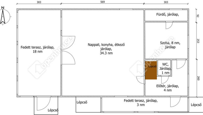 24. kép | Földszint | Eladó Nyaraló, Balatonudvari (#172656)