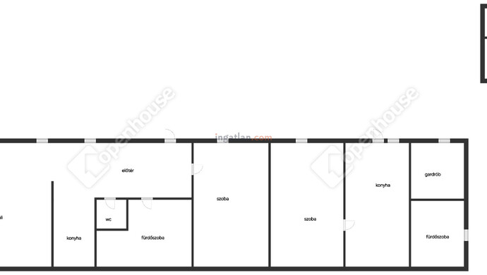 0. kép | Az alaprajz csak tájékoztató jellegű! | Eladó Családi ház, Esztergom (#179112)