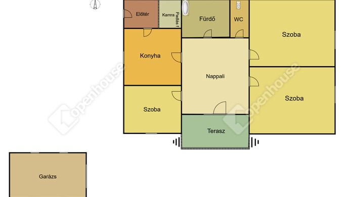 0. kép | sematikus | Eladó Családi ház, Ötvöskónyi (#181241)