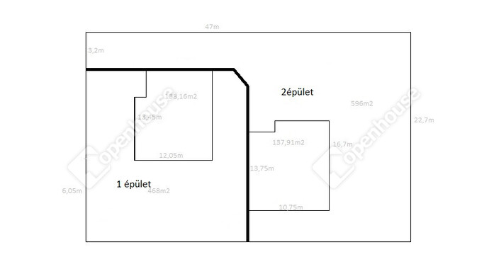 1. kép | Az első telken található | Eladó Családi ház, Debrecen (#179373)