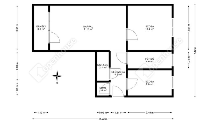 21. kép | Eladó Társasházi lakás, Szeged (#180403)