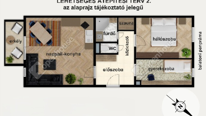 3. kép | Eladó Társasházi lakás, Siófok (#179675)