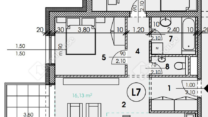 0. kép | Kiadó Társasházi lakás, Győr (#180877)