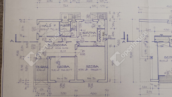4. kép | Tervrajz | Eladó Családi ház, Siófok (#179668)