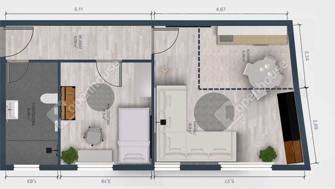 4. kép | Eladó Társasházi lakás, Szeged (#177480)