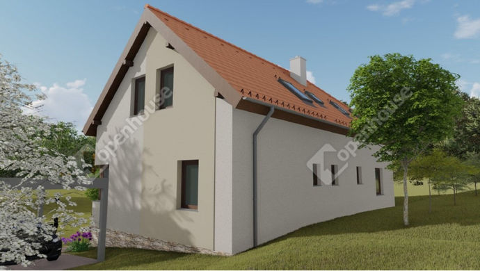 2. kép | Új ház látványterv | Eladó Családi ház, Balatonfüred (#155685)