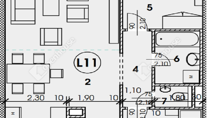 0. kép | Kiadó Társasházi lakás, Győr (#180837)