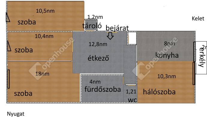 10. kép | Eladó Társasházi lakás, Nagykanizsa (#180944)