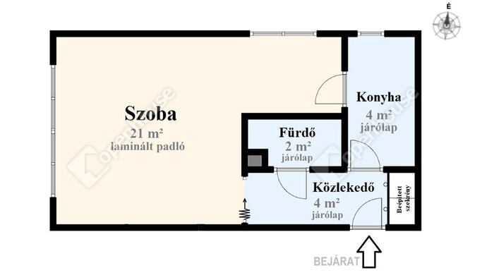 2. kép | Eladó Társasházi lakás, Miskolc (#177547)
