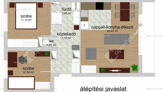 1. kép | Eladó Társasházi lakás, Keszthely (#181758)