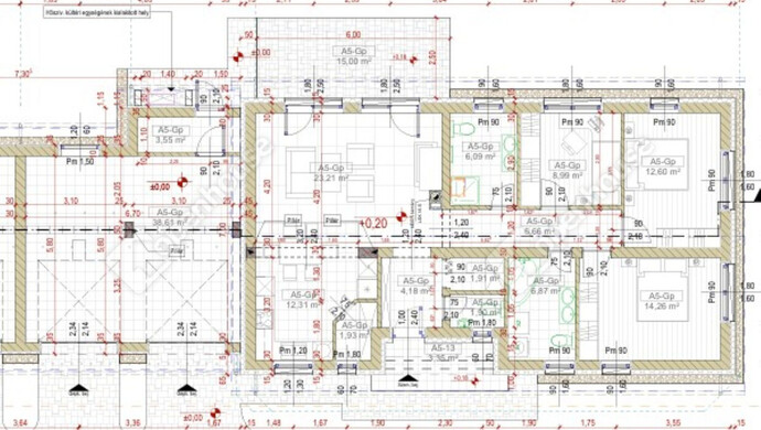 0. kép | Alaprajz | Eladó Ikerház, Várbalog (#180035)