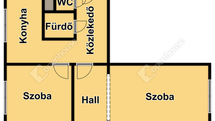 0. kép | Tájékoztató jellegű alaprajz | Eladó Társasházi lakás, Mór (#177548)
