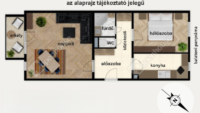 1. kép | Eladó Társasházi lakás, Siófok (#179675)