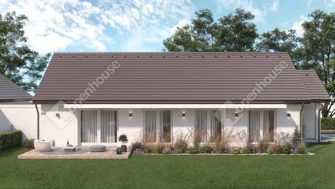 2. kép | tervrajz kivűlröl | Eladó Ikerház, Veresegyház (#176960)