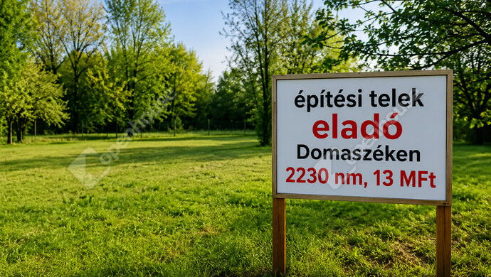 0. kép | Eladó Telek, Domaszék (#182149)