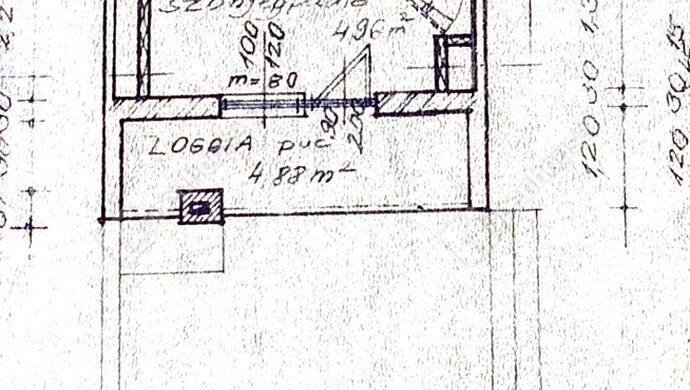 1. kép | Alaprajz tetőtér | Eladó Családi ház, Szeged (#179659)