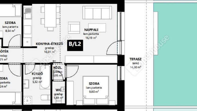 1. kép | Eladó Társasházi lakás, Győrújbarát (#176647)