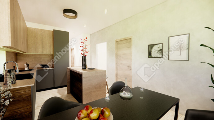 7. kép | Látványterv | Eladó Ikerház, Máriakálnok (#177270)