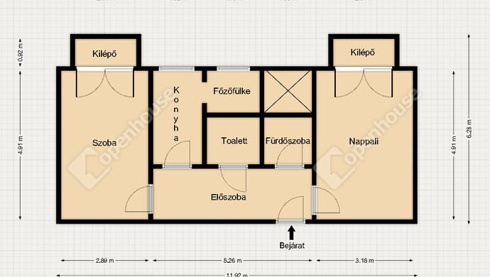 0. kép | Konyha+étkező | Eladó Társasházi lakás, Tatabánya (#178224)