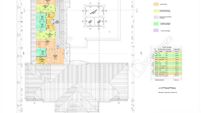 39. kép | Szociális otthon tervezet emelet | Kiadó Üzleti ingatlan, Magyaratád (#179814)