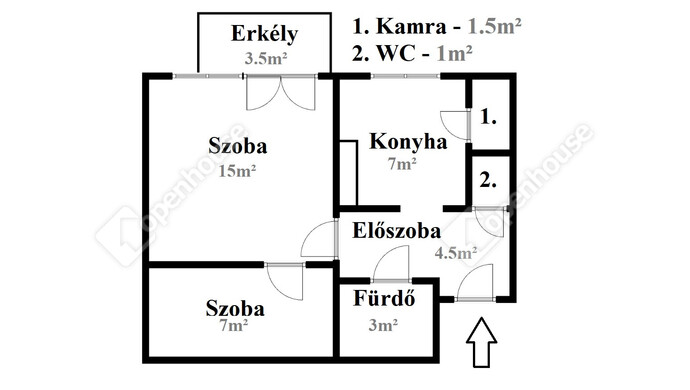 2. kép | Eladó Társasházi lakás, Miskolc (#176014)
