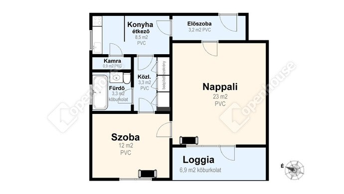 2. kép | Eladó Társasházi lakás, Miskolc (#179248)