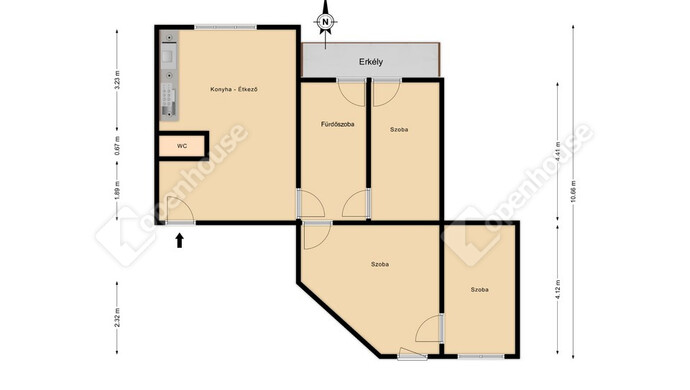 0. kép | Eladó Társasházi lakás, Debrecen (#178584)