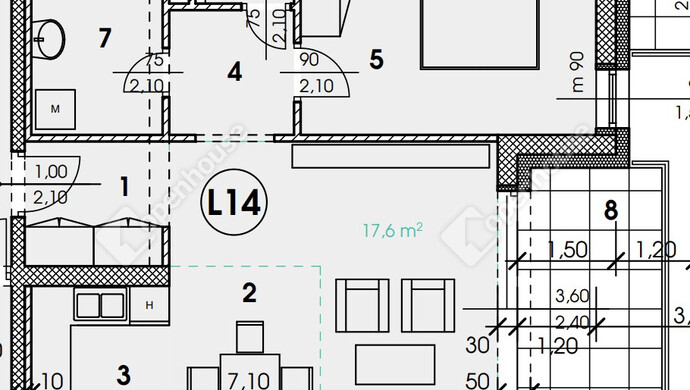 0. kép | Kiadó Társasházi lakás, Győr (#180857)