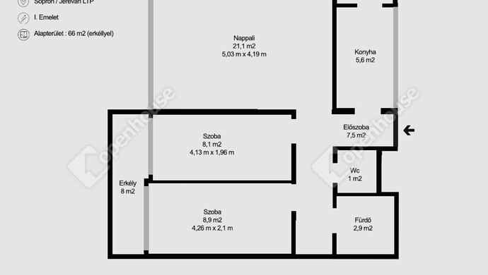 0. kép | Eladó Társasházi lakás, Sopron (#178344)