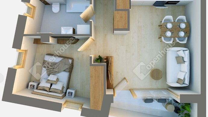 2. kép | Eladó Társasházi lakás, Debrecen (#177946)