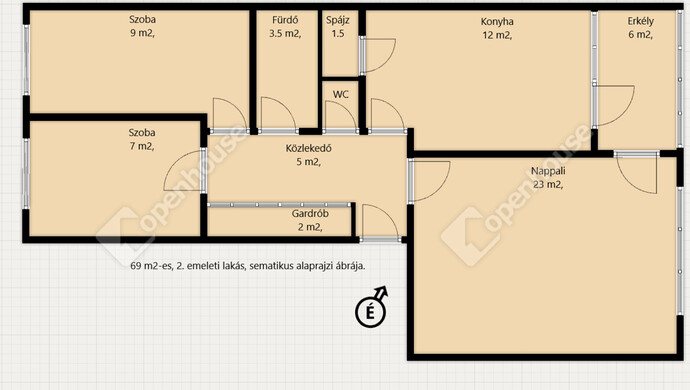 4. kép | Eladó Társasházi lakás, Kőszeg (#178397)