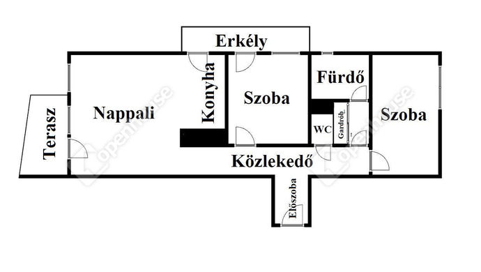2. kép | Eladó Társasházi lakás, Miskolc (#167161)