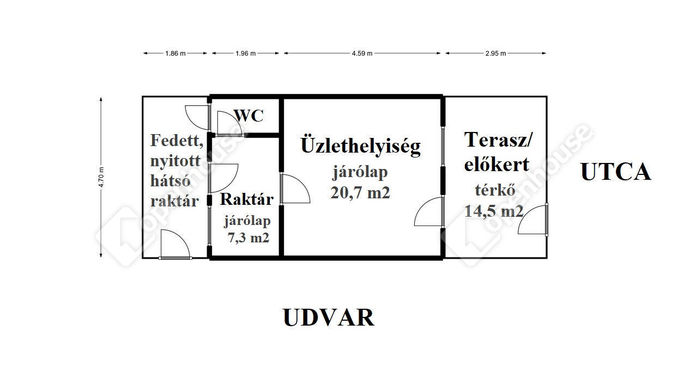 2. kép | Kiadó Üzlethelyiség, Miskolc (#168340)