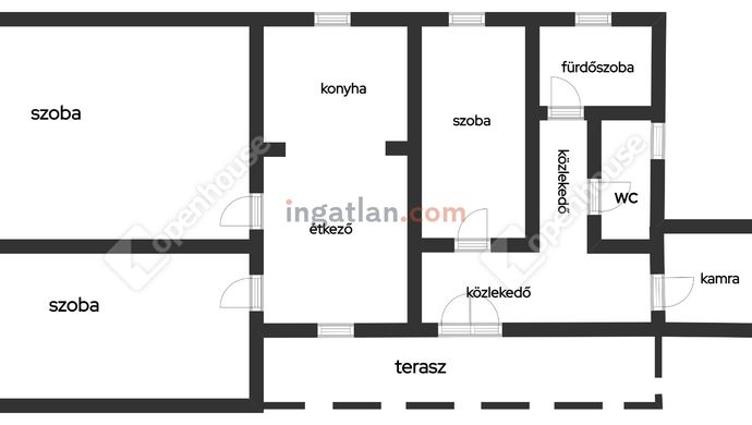 1. kép | sematikus | Eladó Családi ház, Beleg (#170579)