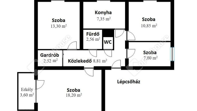 2. kép | Eladó Társasházi lakás, Miskolc (#169500)