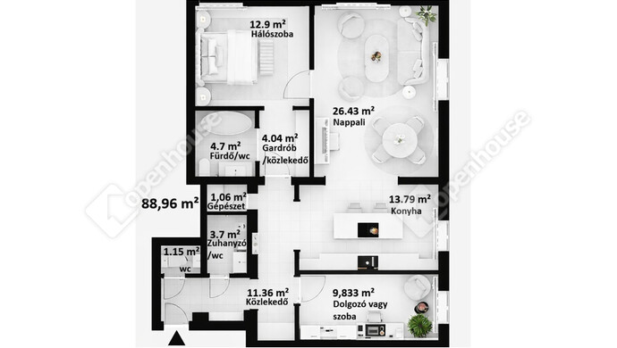 0. kép | Eladó Téglaépítésű lakás, Budapest VI. Ker. (#180209)