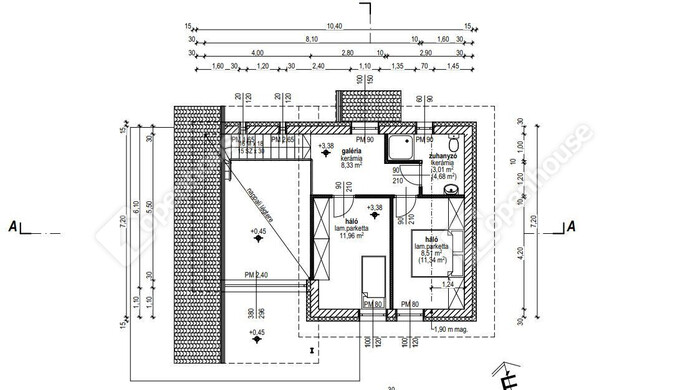 1. kép | Alaprajz | Eladó Családi ház, Sződliget (#179624)