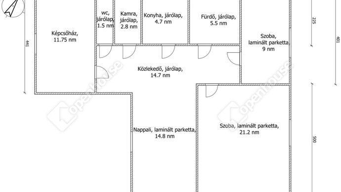 14. kép | Emelet | Eladó Családi ház, Pápa (#165251)