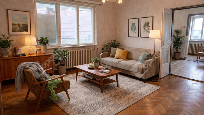 6. kép | Szoba látványterv | Eladó Családi ház, Sátoraljaújhely (#177074)