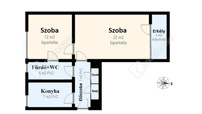 2. kép | Eladó Társasházi lakás, Miskolc (#181140)