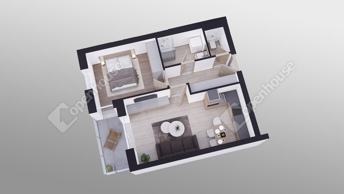 1. kép | Eladó Társasházi lakás, Komárom (#177234)