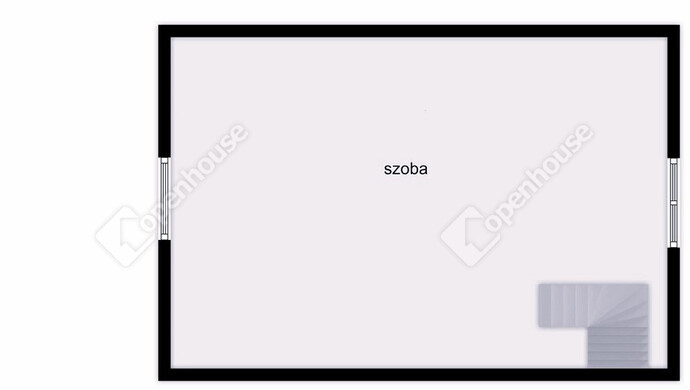 1. kép | tetőtéri szoba | Eladó Zárt kert, Szeged (#179444)